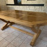 Light oak table