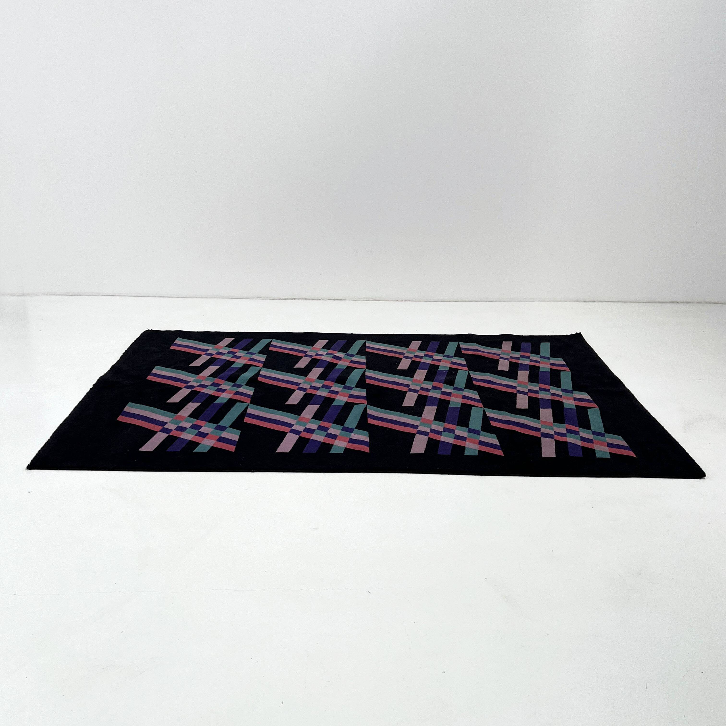 Tapis aux formes géométriques par Missoni, 1980