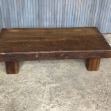 Solid oak coffee table