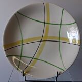 Très joli plat de service creux de chez Gien modèle "Sarabande" en bon état