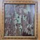Antique Art Deco (Haagse School) planter with tiles / wood  (Holland)