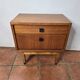 Scandinavian teak bedside table from the 60s