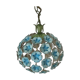 Vintage metal ball chandelier