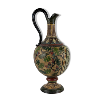 Large Art Deco Decorative Ceramic Jug, Montopoli d’Arno, Italy, 1920s