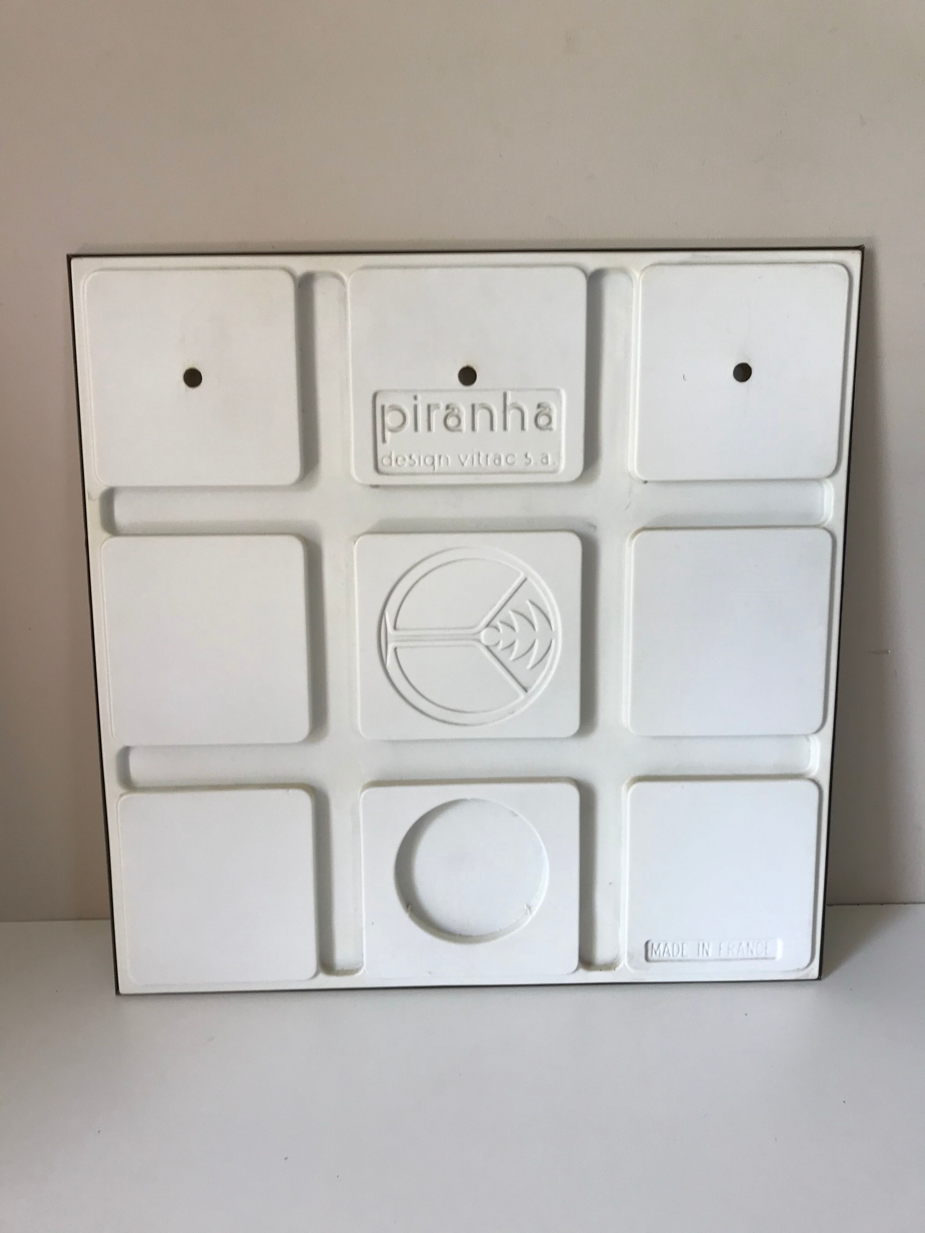 Perpetual calendar piranha design jean pierre vitras Annees 70