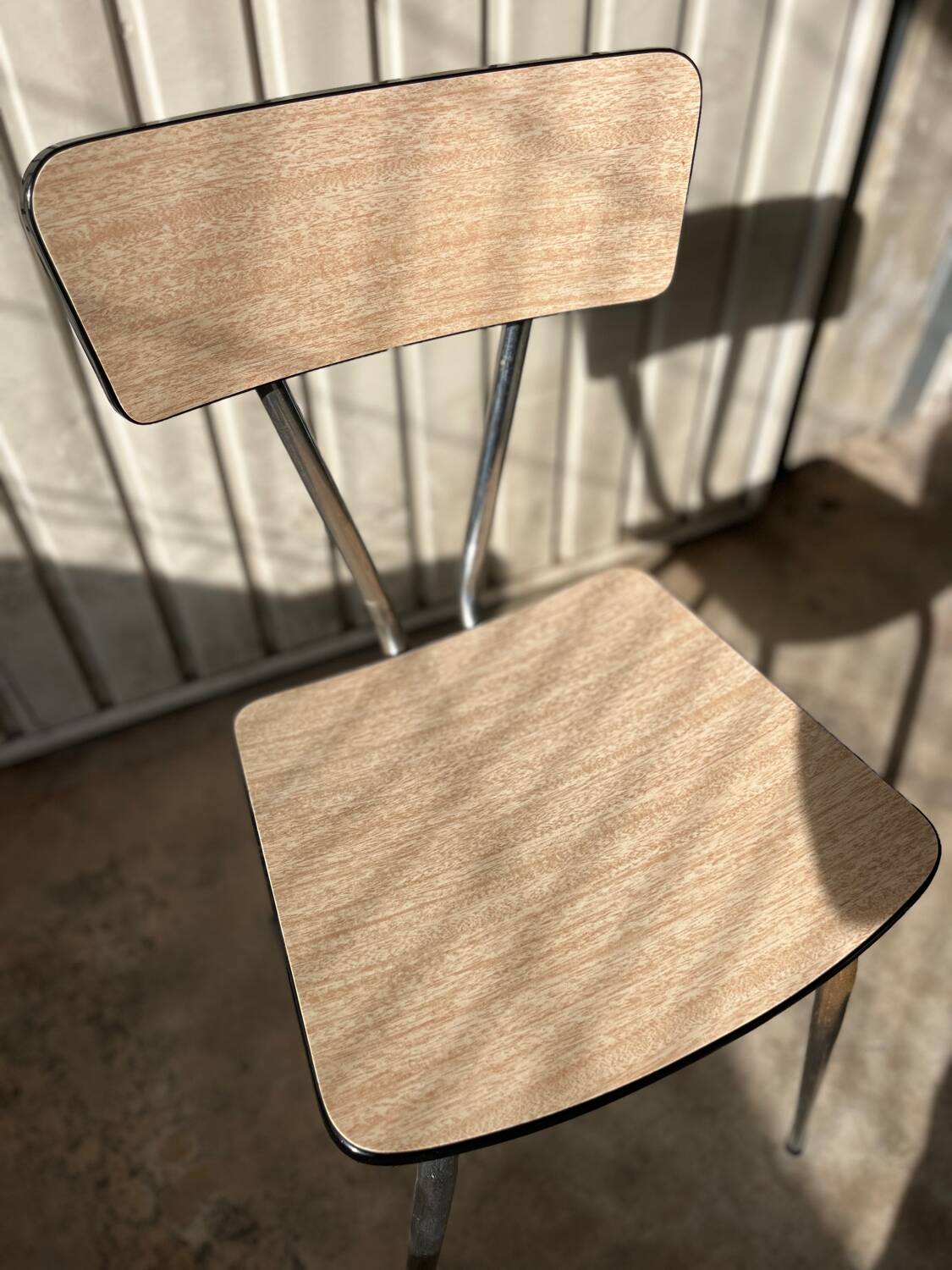 4 vintage Formica chairs