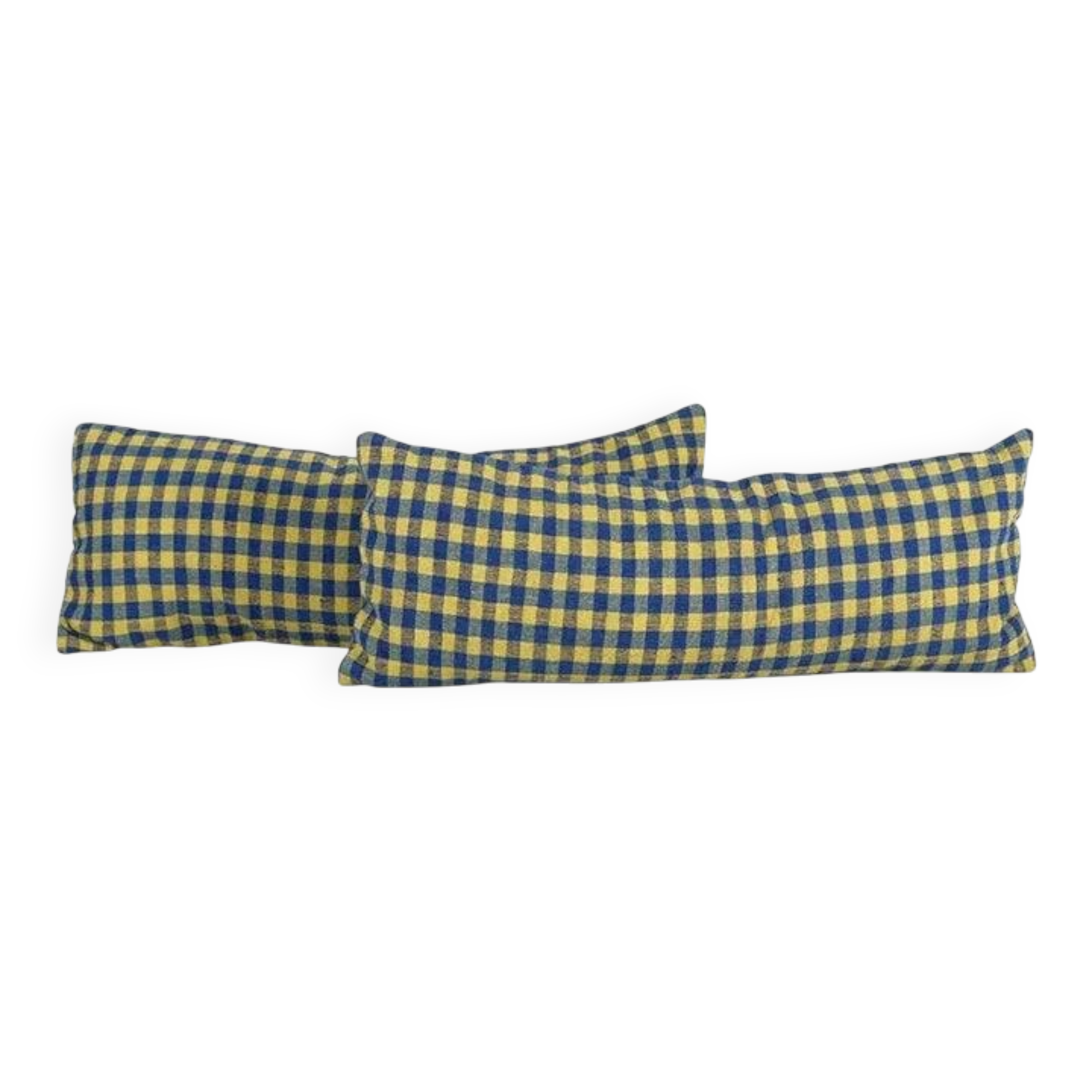 Set of 2 vintage kilim cushion covers 41x102 cm