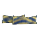 Set of 2 vintage kilim cushion covers 41x102 cm