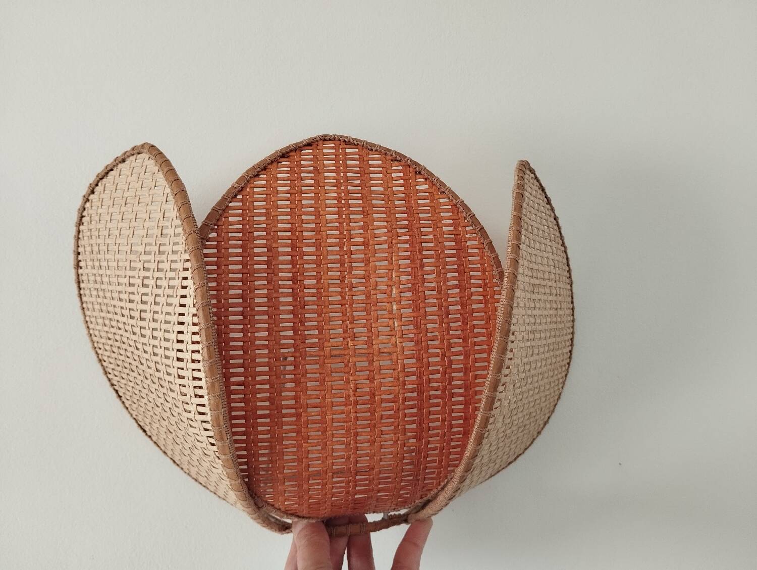 Vintage petal wall light