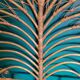 Peacock headboard