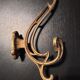 Wall coat rack 1 hook