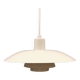 Older ph 4/3 hanging lamp, in white, with original orange dimmer.