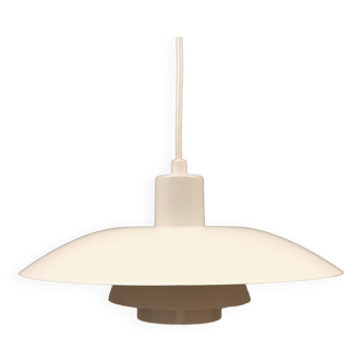 Older ph 4/3 hanging lamp, in white, with original orange dimmer.