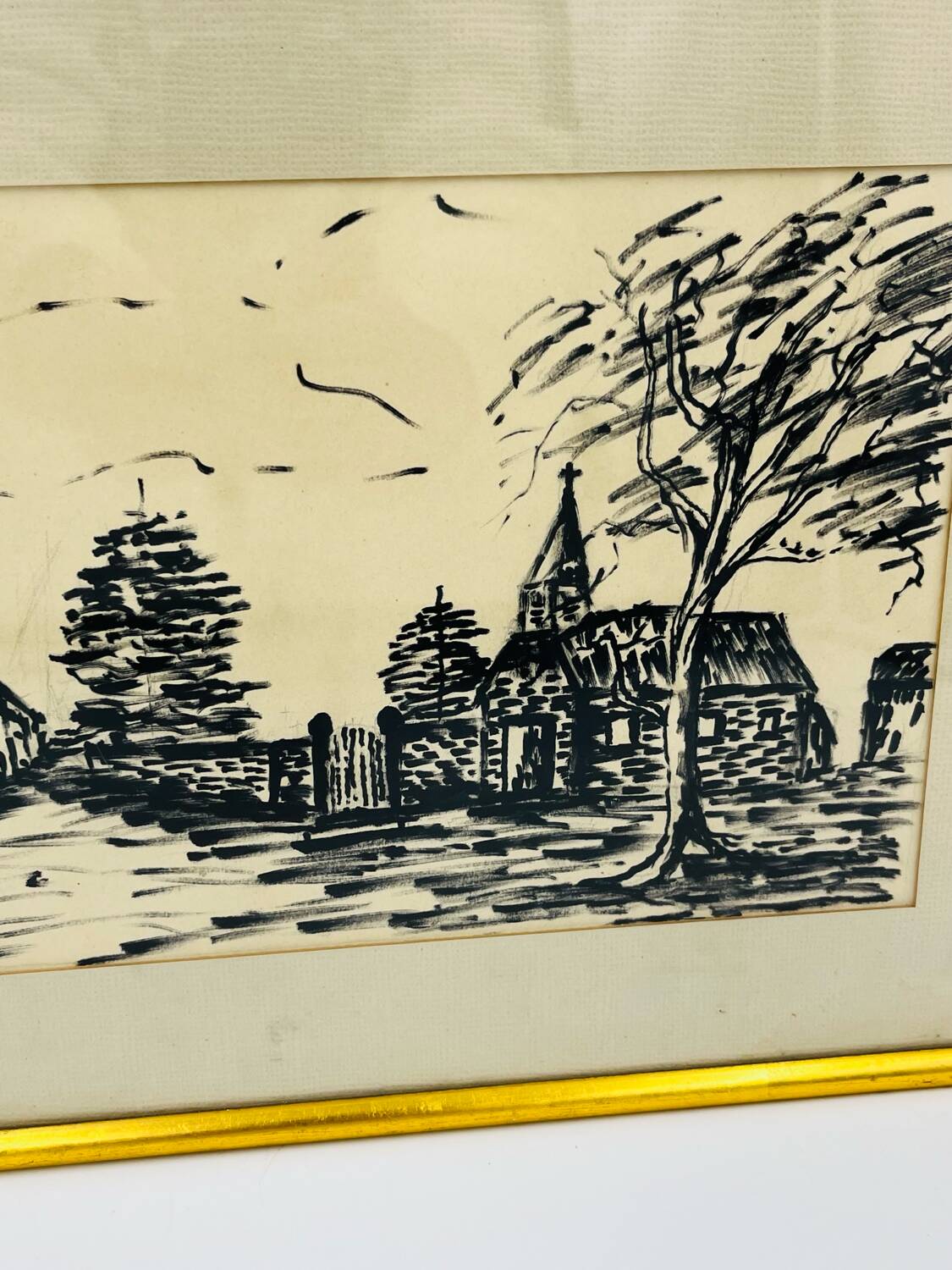 Still life in charcoal
