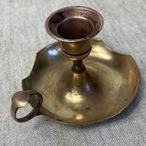 Bougeoirs à main en laiton