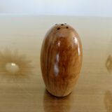 Scandinavian server, salt, pepper, mustard in teak 1960-70