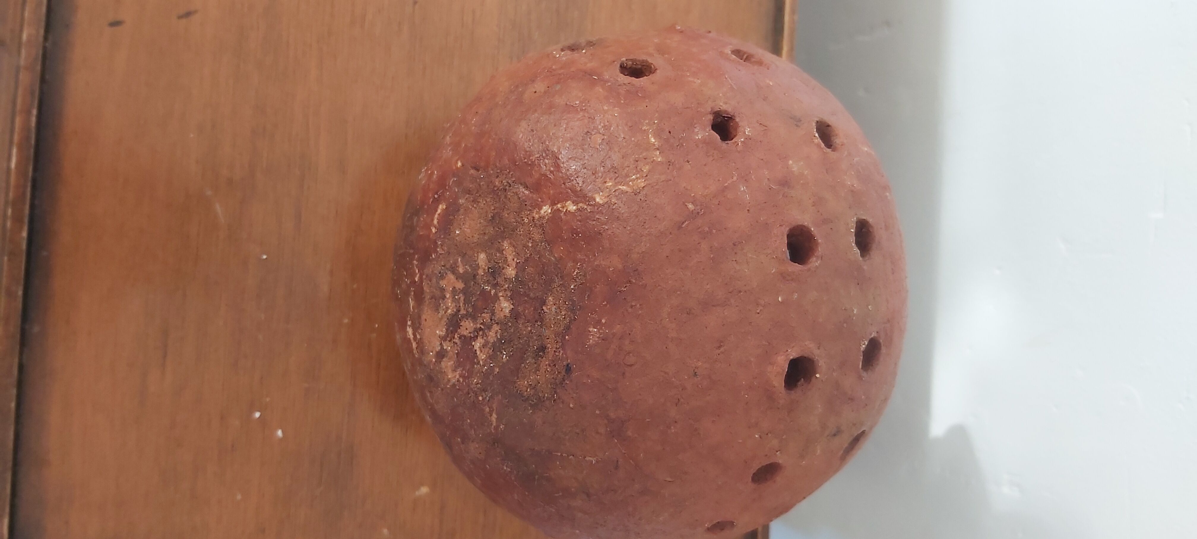 Terracotta pot / chestnut grill