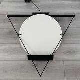 Lamp Italian design inverted triangle Mario Botta year 80