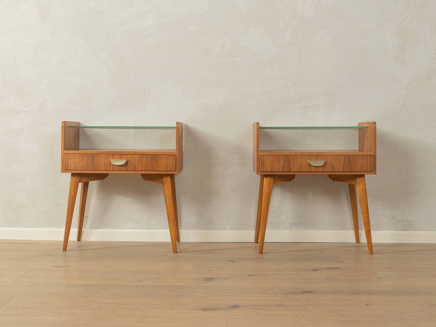 1950s bedside tables by Helmut Magg for WK Möbel