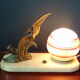 Lampe Art Déco en marbre