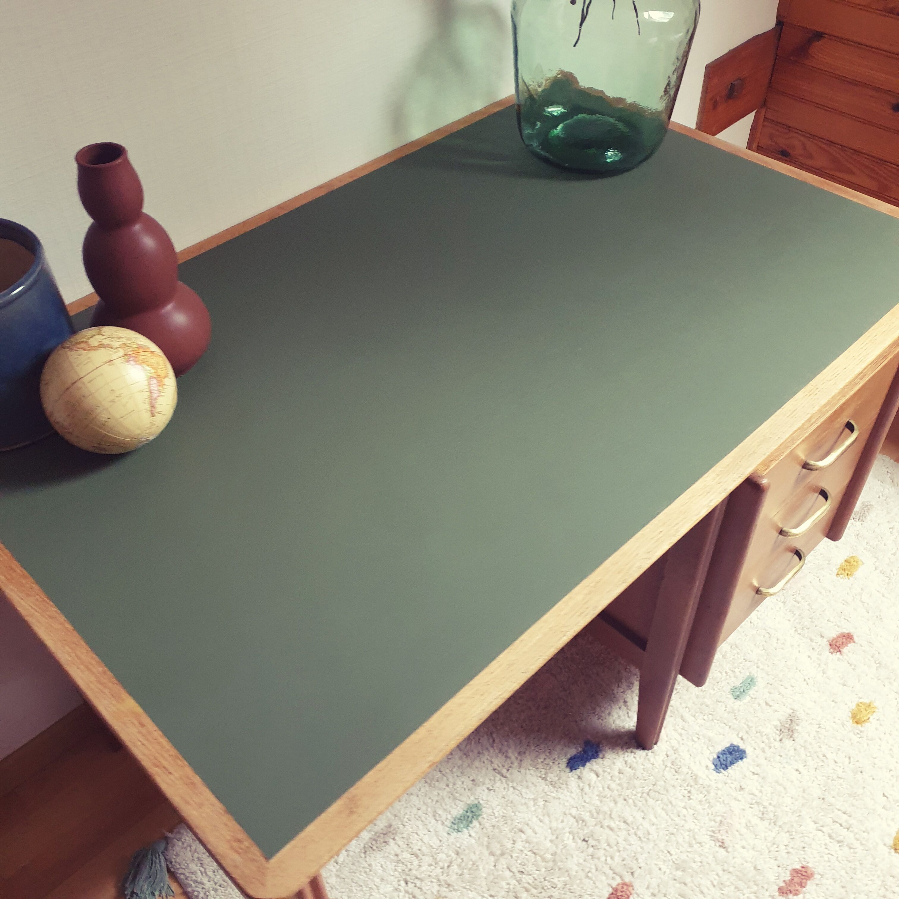 Vintage Scandinavian style office