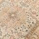 Shades Of Beige Rare Style Vintage Oushak Area Rug, 193x286 Cm