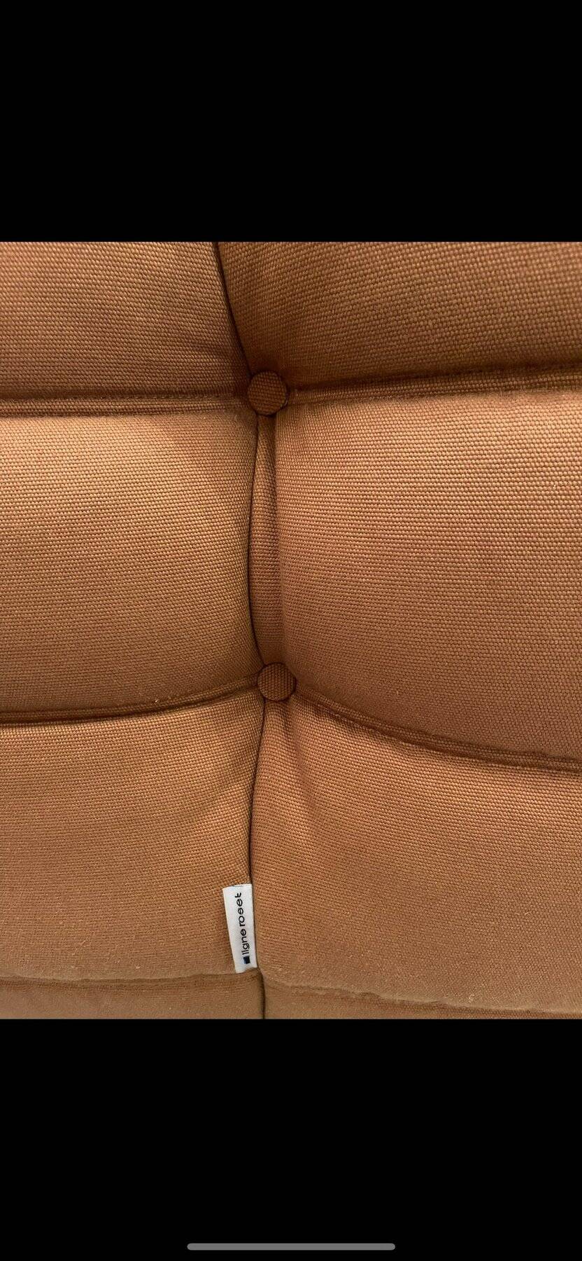 Paire de chauffeuses Togo de Michel Ducaroy, Ligne Roset