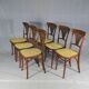 Set of 6 caned chairs, Thonet No. 221, circa 1910