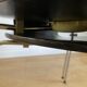 Pair of black chairs ant tripod model 3100 "the ant" by Arne Jacobsen edition Fritz Hansen