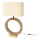 Marble look resin lamp, 1970s