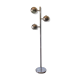 Floor lamp chrome balls "Bullit"