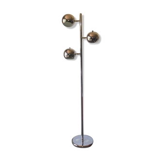 Floor lamp chrome balls "Bullit"