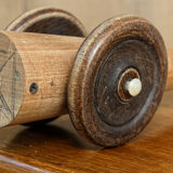 Prototype wooden rocket car