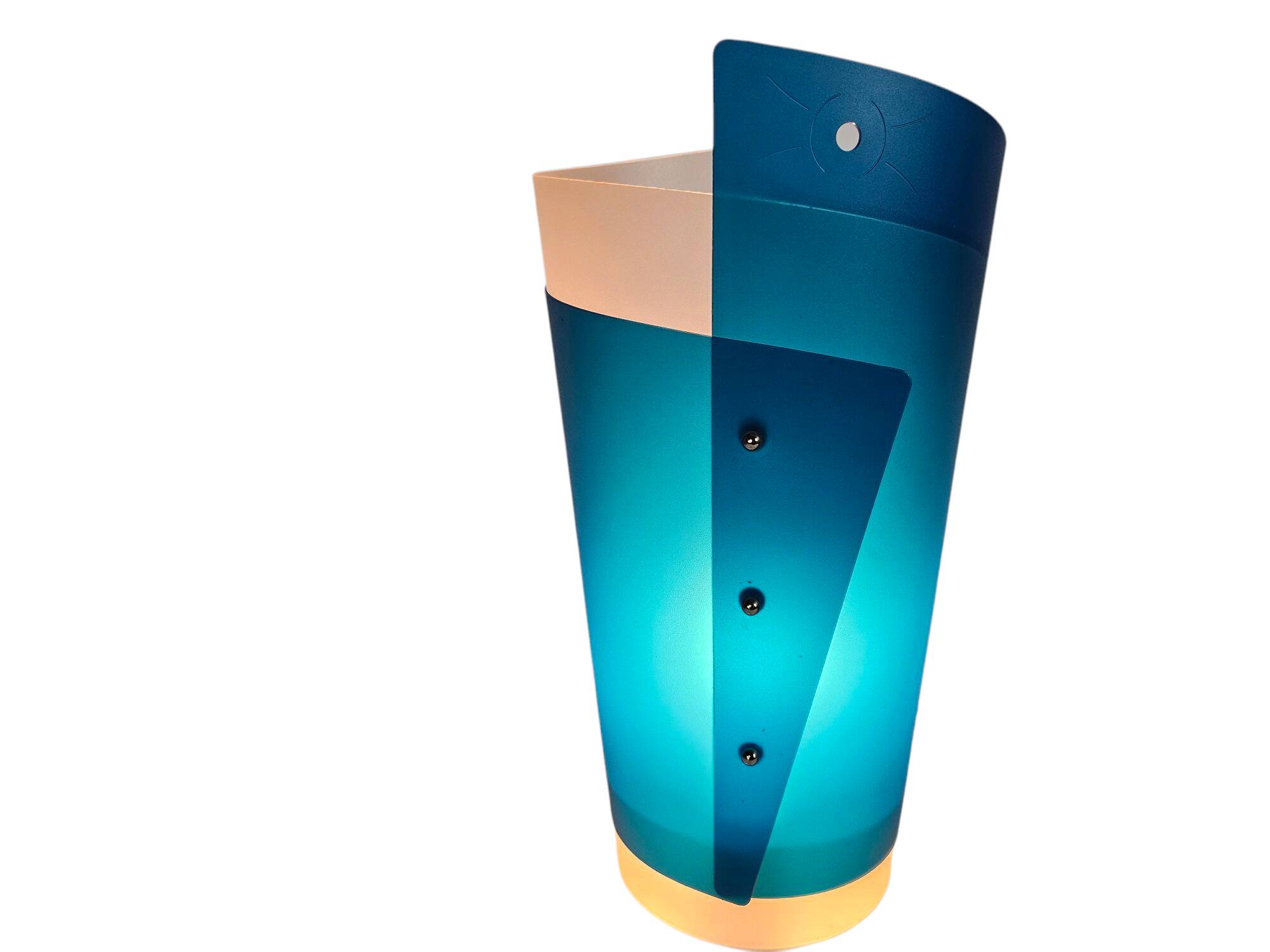 Slamp - design Samuel Parker - Energy Light - PVC - Italie - 80's