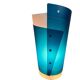 Slamp - design Samuel Parker - Energy Light - PVC - Italie - 80's