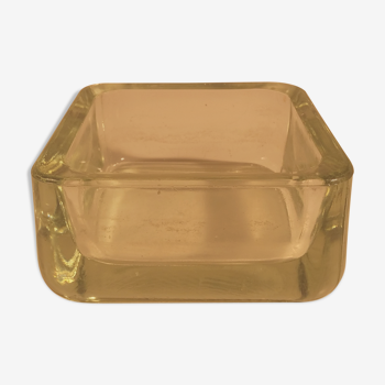 Lumax glass ashtray