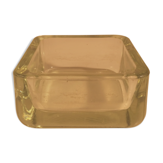 Lumax glass ashtray