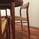 No.75 chairs & table by Niels Otto Muller for J.L. Mollers, 1950s