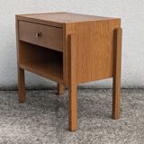 Vintage 1960s Modernist Bedside Table