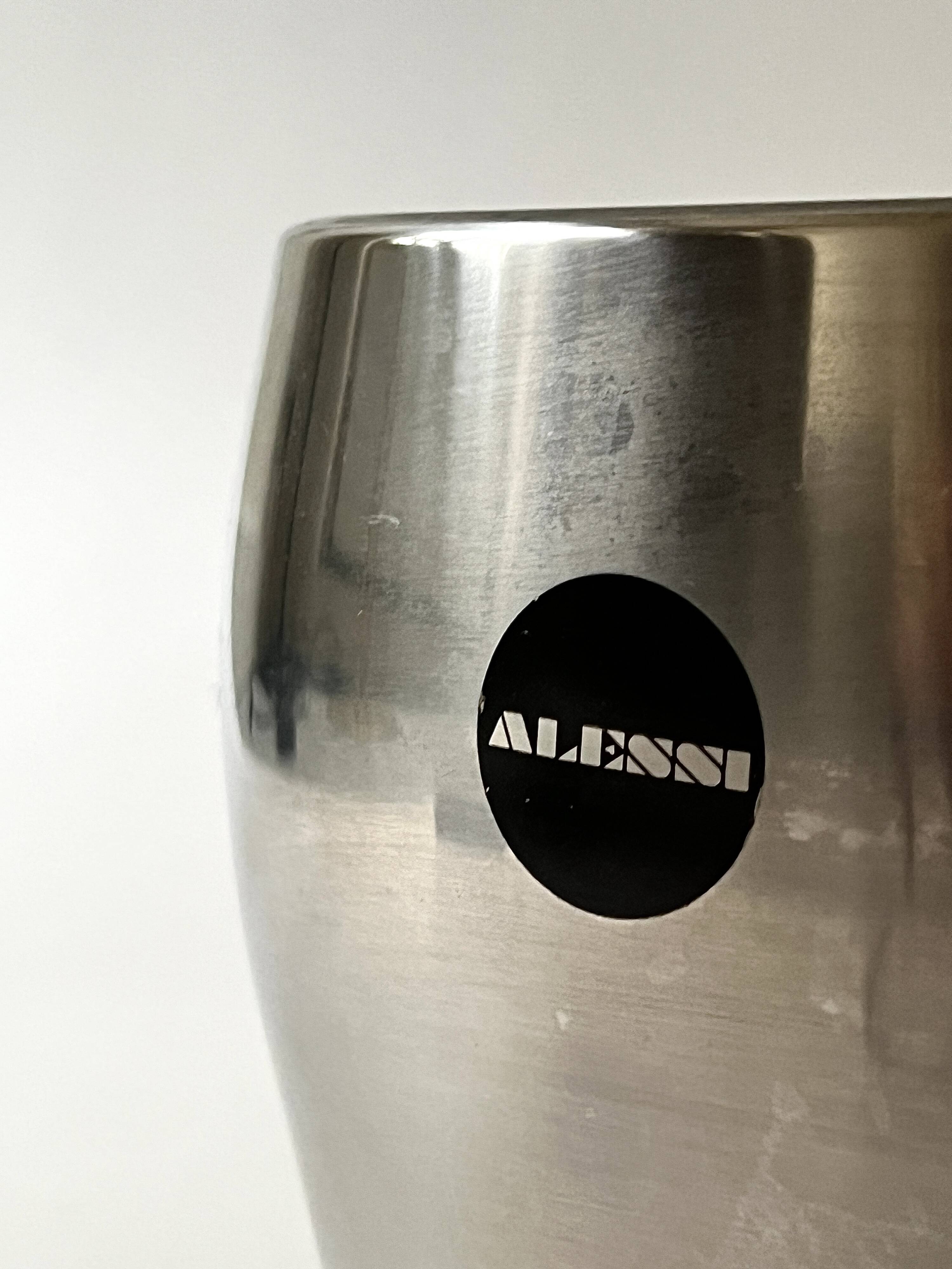 Carlo Mazzeri & Luigi Massoni for Alessi, ice bucket / wine design 1950.