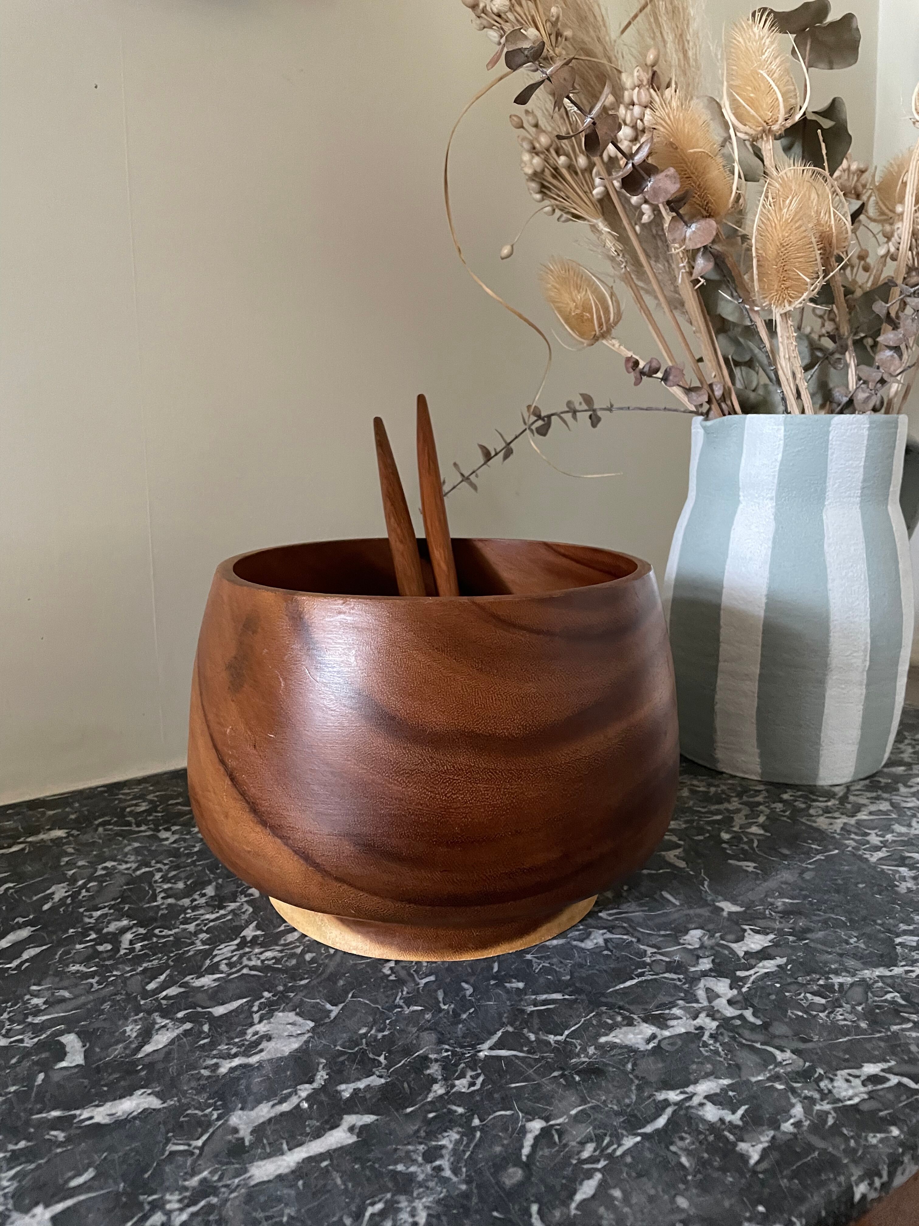Saladier en bois