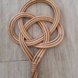 Beater taps rattan mat