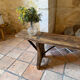 Renovated farm bench