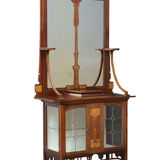 Cabinet stand with mirror Art Nouveau style