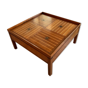 Table basse en mérisier