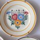 Set of 10 flower wall plates