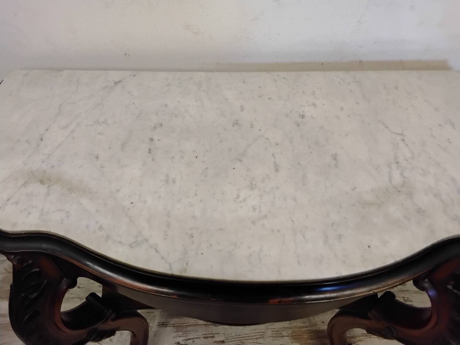 Console 19th Century in walnut