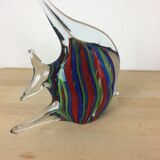 Presse papier poisson en verre de Murano