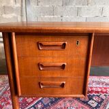 Scandinavian office in Danish teak by Gunnar Nielsen Tibergaard - 1960s