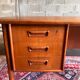 Scandinavian office in Danish teak by Gunnar Nielsen Tibergaard - 1960s